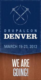 DrupalCon Denver 2012 - We're Attending!