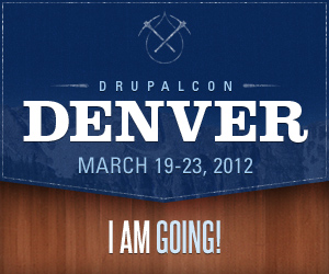 DrupalCon Denver 2012 - I'm Attending!