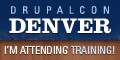 DrupalCon Denver 2012 - I'm Attending Training Sessions!