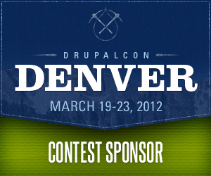 DrupalCon Denver 2012 - Contest Sponsor