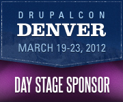DrupalCon Denver 2012 - Day Stage Sponsor