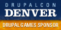 DrupalCon Denver 2012 - Drupal Games Sponsor