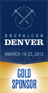 DrupalCon Denver 2012 - Gold Sponsor