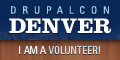 DrupalCon Denver 2012 - I am a Volunteer!